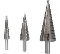 BRILLIANT TOOLS BT101925 Jeu de forets étagés, 3 pcs, Ø 4- 32 mm [Powered by KS TOOLS]