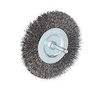 BRILLIANT TOOLS BT103108 Brosse circulaire, Ø 100 mm avec embout de 6,0 mm [Powered by KS TOOLS]
