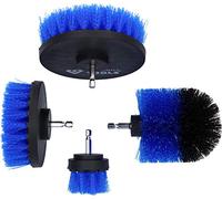 BRILLIANT TOOLS BT103110 Jeu de brosses pour perceuses, 4 pcs [Powered by KS TOOLS]