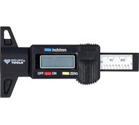 BRILLIANT TOOLS BT114903 Jauge de profondeur numérique, 0 - 25 mm [Powered by KS TOOLS]