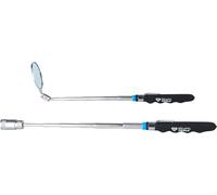 Brilliant Tools Brilliant Tools Jeu de miroirs télescopiques et d’aimants, 2 pcs Quantité:1