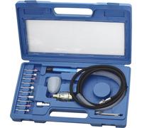 Brilliant Tools BT160710 Jeu de meuleuses pneumatiques sur tige 16 pièces