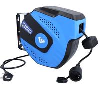 BRILLIANT TOOLS BT162000 Enrouleur de câble automatique, 15 + 1 m [Powered by KS TOOLS]