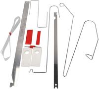 BRILLIANT TOOLS BT511000 Jeu d’outils pour déverrouiller les portes, 9 pcs [Powered by KS TOOLS]