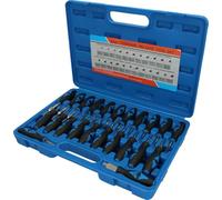 BRILLIANT TOOLS BT511100 Jeu d’extracteurs de cosses pour connecteurs, 23 pcs [Powered by KS TOOLS]