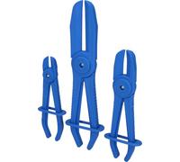 BRILLIANT TOOLS BT521010 Kit de pinces à clamper les tuyaux, droit, 3 pcs [Powered by KS TOOLS]