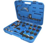 BRILLIANT TOOLS BT521150 Kit universel diagnostic système de refroidissement, 28 pcs [Powered by KS TOOLS]