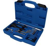 BRILLIANT TOOLS BT561030 Kit de réparation de filetage pour bougies de préchauffage, 16 pcs [Powered by KS TOOLS]