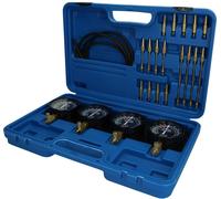 Brilliant Tools BT581200 Testeur de carburateur synchrone, avec 4 horloges synchrones, 26 pcs