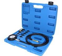 Brilliant Tools BT581450 Kit de testeur de pression dhuile, 12 pièces