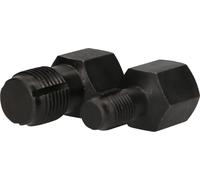 BRILLIANT TOOLS BT601040 Outil de réparation pour filetages de sondes lambda, M18 x 1,5 mm, M12 x 1,25 mm, 2 pcs [Powered by KS TOOLS]