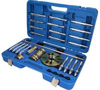 BRILLIANT TOOLS BT671100 Kit d'extracteur de moyeux avec masse à inertie, 30 pcs [Powered by KS TOOLS]