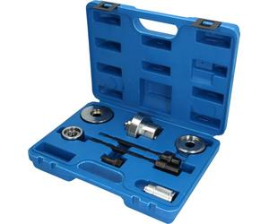 BRILLIANT TOOLS BT671800 Coffret d'outils pour silent-blocs, pour VW Polo 9N, 8 pcs [Powered by KS TOOLS]