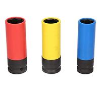 Brilliant Tools 1/2" Set de douilles à chocs pour jantes aluminium, 17 /...