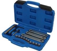 BRILLIANT TOOLS BT701100 Kit de réparation pour filetage de frein, M9 x 1,25, 16 pcs [Powered by KS TOOLS]