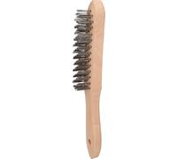 Brilliant Tools Brosse métallique manuelle BT706002 4 rangées 290 mm