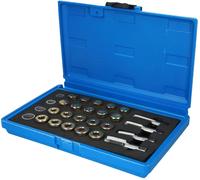 Brilliant Tools Kit de réparation BT711250 pour filetages de bouchons de vidange d'huile – 64 pièces