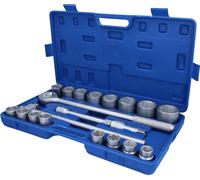 Brilliant Tools Jeu de clés à douille 3/4", 20 pcs