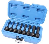 BRILLIANT TOOLS Jeu de douilles à embout de puissance 1/2" XZN 8 pces M5 - M18 - BT022605