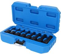Brilliant Tools Jeu de douilles porte embout à chocs 1/2", XZN, 8 pcs, M5 - M18