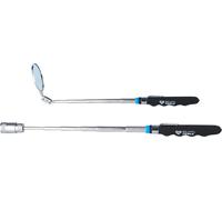 Brilliant Tools Brilliant Tools Jeu de miroirs télescopiques et d’aimants, 2 pcs Quantité:1