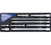 BRILLIANT TOOLS Jeu de rallonges de basculement 1/4" + 3/8" + 1/2" 9pcs - BT020009