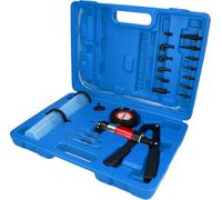 Brilliant Tools Kit de pompe à vide BT581500, purgeur de frein, pression de suralimentation, aération de réservoir 0 - 3 bar