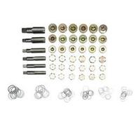 BRILLIANT TOOLS Kit de réparation a filetage pour bac a huile 114 pcs G