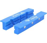 BRILLIANT TOOLS Mâchoires de protection d'étau avec rainures 2 pcs. plastique - BT156940