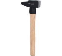 Brilliant Tools Marteau de serrurier avec manche en hickory, 400 g, forme française