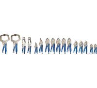 Brilliant Tools Pinces de verrouillage / Jeu de pinces étaux, 16 pcs