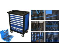 Brilliant Tools Servante d’atelier avec 7 tiroirs et 473 outils