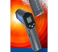 BRILLIANT TOOLS BT521030 Thermomètre laser, -50° à 500° [Powered by KS TOOLS], noir