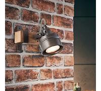 Brilliant Unity 99358/76 Spot mural en bois foncé/noir