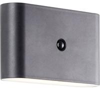 Brilliant Xino G80605/06 Applique LED extérieure avec détecteur de mouvement LED LED intégrée 34 W noir