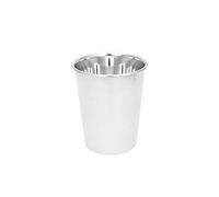 Brillibrum Gobelet Design avec Inscription Gourmet Argenté - Becher - Klein (Ohne Gravur)