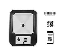 Brillixa Barcode Scanner, 2200 1D 2D QR CMOS Image Desktop USB Scanner omnidirectionnel, lecteur de codes à barres USB pour la numérisation d'écran et d'étiquette