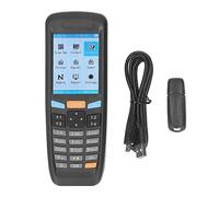 Brillixa Barcode Scanner, lecteur QR sans fil 2,4 GHz avec écran de couleur 2,8 pouces pour la saisie du problème d'inventaire en double, collecteur de données portable, lecteur