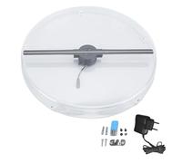 Brillixa Hologram Fan, Affichage 3D, 224 LED Advertising Holographic Fan Operating Operating Portable Portable 3D Hologram Display Fan pour Mall Shop Restaurant Hotel