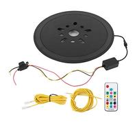 Brilluxa Brake Lamp, Spare Tire Tail Wheel Light LED RGB Reverse Light Compatible with Jeep JK JKU JL JLU, Backup Tail Brake Replacement