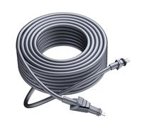 Brilluxa Câble Poe 10 m plat IP68 étanche Câble Ethernet avec caoutchouc cuivre pour le remplacement de périphérique réseau