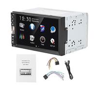 Brilluxa Car MP5 Player, 7in HD Touch Screen Multimedia Radio Compatible avec la Carte mémoire USB Bluetooth, 2Din Digital Car Video System Remplacement