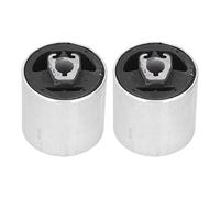 Brilluxa Douille de bras de commande, bague de bras inférieur, bague de suspension, compatible avec 540i E39 2002, avant inférieur arrière, 2 pièces 31120006482