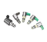 Brilluxa Electrovanne Transmission Kit 5L40E Compatible With Cadillac Cts 2001-07 Park Avenue 2007-09 Valve Solénoïde Transmission Electromagnétique Commande Électrovanne de Boîte de Vitesses