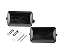 Brilluxa Feux antibrouillard LED, ensemble de pare-chocs de lampe de conduite rectangulaire avant, remplacement étanche IP65 DC 12 V pour Super Duty 2017-2018