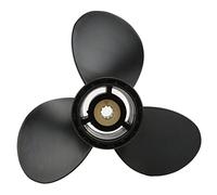 Brilluxa Hélice, bateau 3 lames hors-bord de rechange 9-1 4 x 9 pouces 10 dents rotation RH 8-20 CV 2-1 roue dentée de 2".