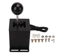 Brilluxa Kit de Simulation 8 Vitesses, shifter de course, levier de vitesse, micro switch capteur, compatible avec PC USB, simulateur H Gear, compatible avec Logitech G29 G27 G25 GT Racing Games