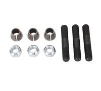 Brilluxa Kit d'installation de bras de direction, kit de fixation de kit de montage compatible avec 44, EWO12025, goujons et rondelles coniques pour fusée d'essieu