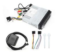 Brilluxa Navigation GPS, stéréo HD 7 pouces, lecteur MP5 1 DIN, support de voiture Bluetooth, compatible avec Android 9.0 Quad Core, système audio de voiture rétractable