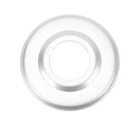 Brilluxa Slinger d'huile, bouclier de joint de lanceur d'huile de vilebrequin, compatible avec 383 400 440, alliage d'aluminium pour couvercle de distribution avant